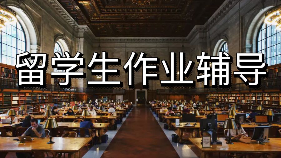 留學生作業(yè)輔導