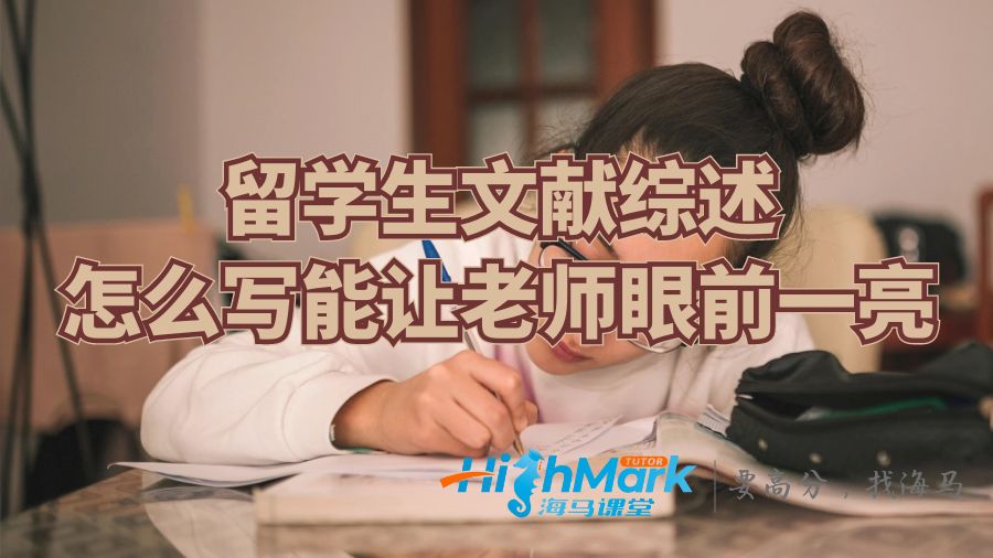 留學(xué)生文獻(xiàn)綜述怎么寫能讓老師眼前一亮