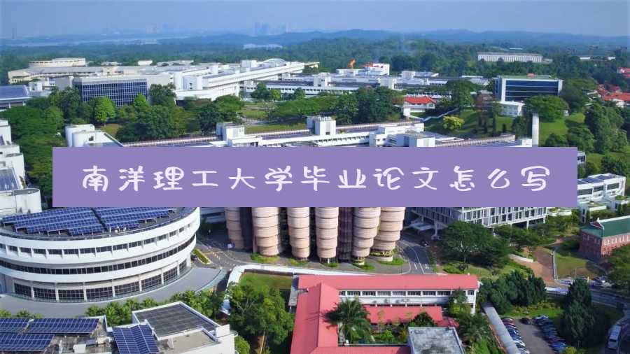 南洋理工大學(xué)畢業(yè)論文怎么寫