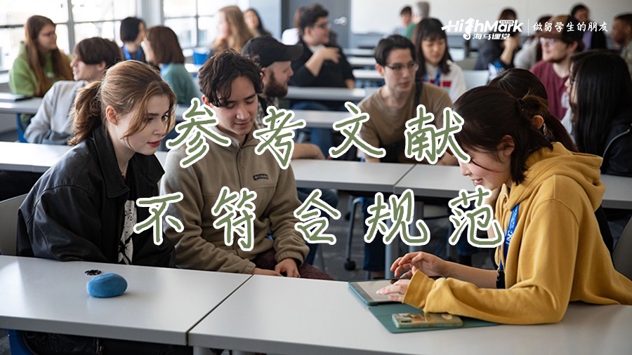 參考文獻(xiàn)不符合規(guī)范