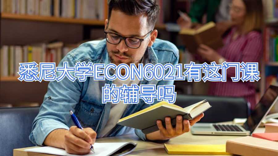 悉尼大學(xué)ECON6021有這門課的輔導(dǎo)嗎