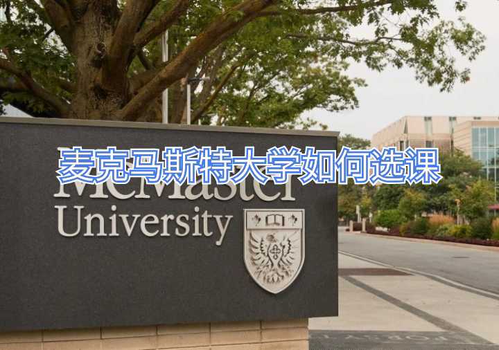 麥克馬斯特大學(xué)如何選課