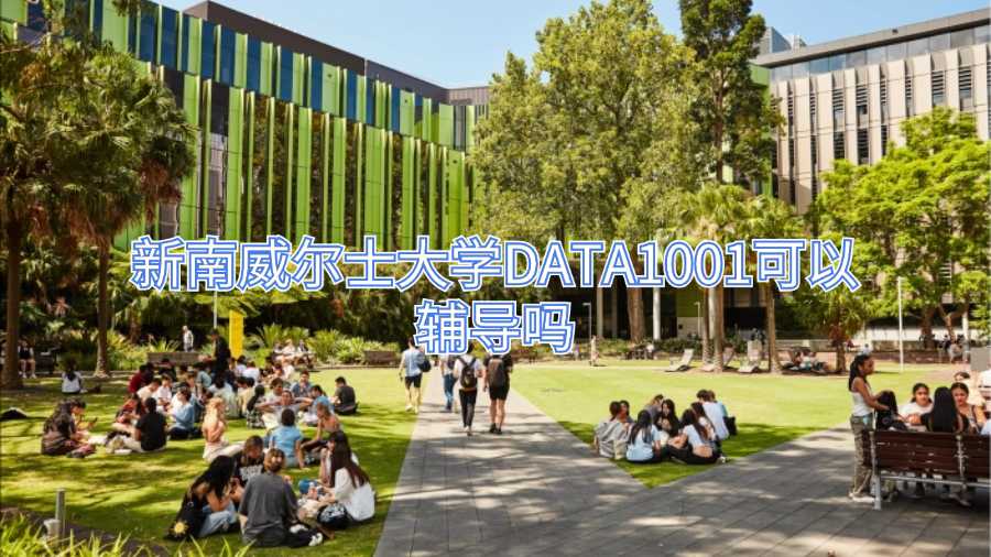 新南威爾士大學(xué)DATA1001可以輔導(dǎo)嗎