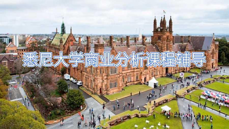 悉尼大學商業(yè)分析課程輔導