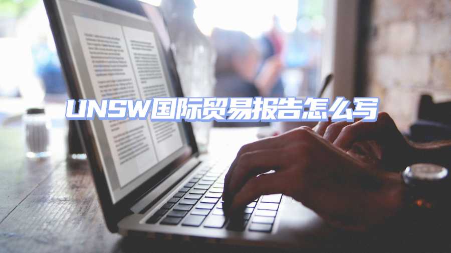 UNSW國際貿(mào)易報告怎么寫