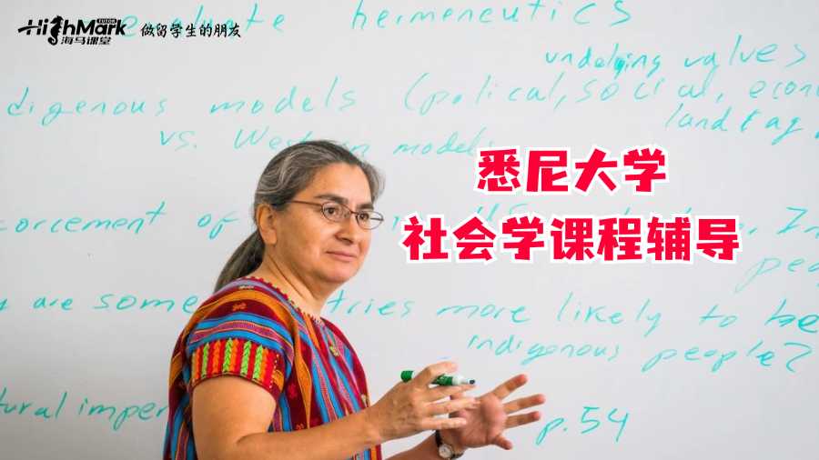 悉尼大學(xué)社會學(xué)課程輔導(dǎo)