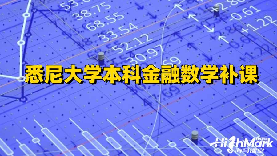 悉尼大學本科金融數(shù)學補課