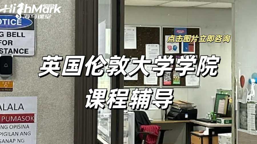 英國倫敦大學(xué)學(xué)院ECON0004輔導(dǎo)主要課程有哪些？